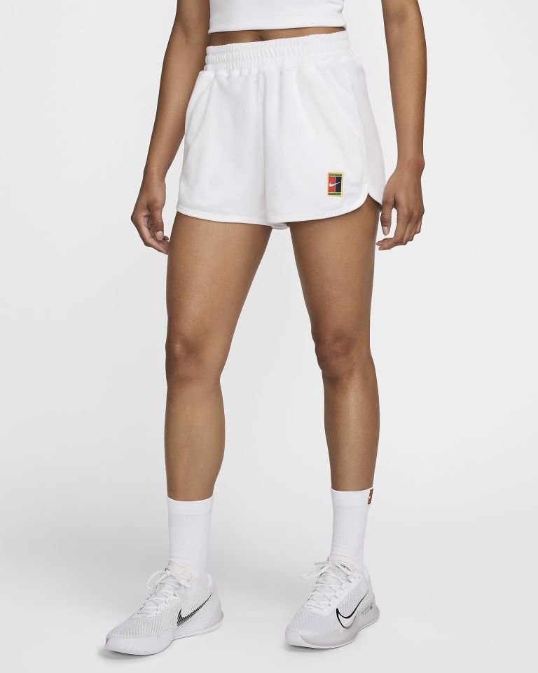 Nikecourt Heritage Normal Belli Fransız Havlu Kumaşı Kadın Tenis Şortu