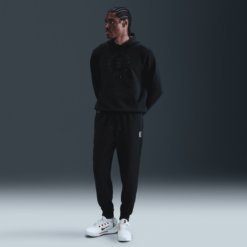 NikeCourt Heritage Dri-FIT Fleece Erkek Tenis Jogger'ı
