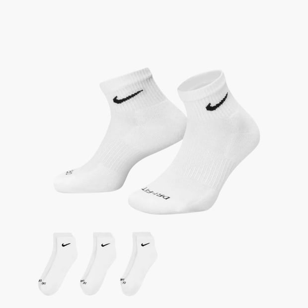 Nike Everyday Plus Yastıklı Antrenman Çorabı 3'lü