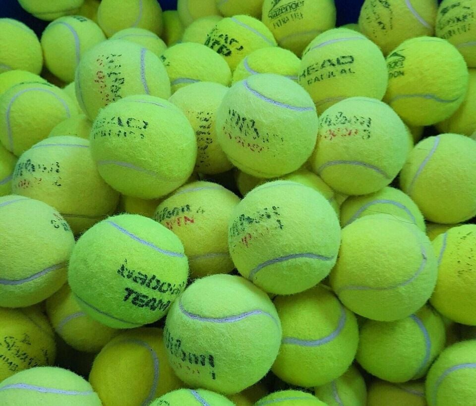 İki̇nci̇ El Teni̇s Topu (Wi̇lson Head Artengo Dunlop)