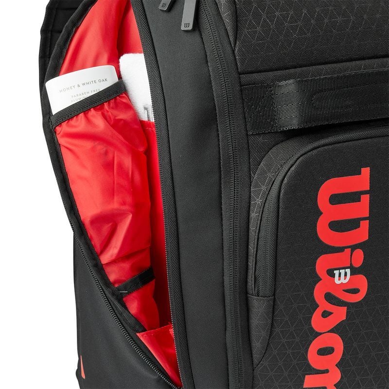 Wilson Tenis Sırt Çantası Clash V3 Backpack Black/Infrared /