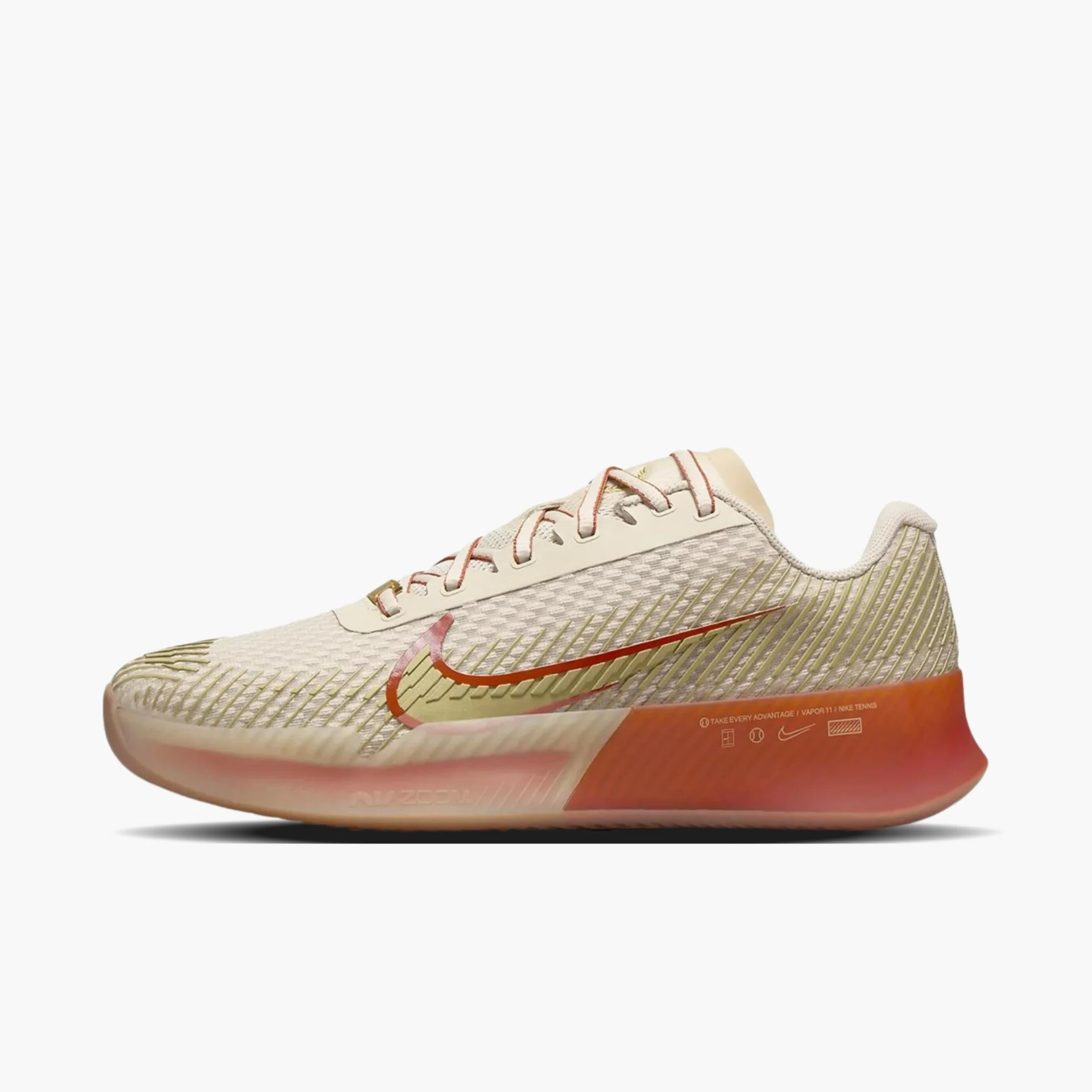 NikeCourt Air Zoom Vapor 11 Premium Toprak Tenis Ayakkabısı